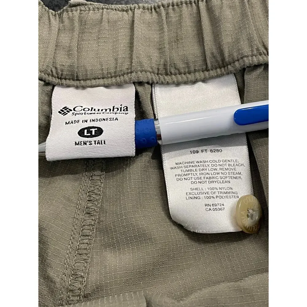 Columbia PFG zip-off fishing pants LT Tan